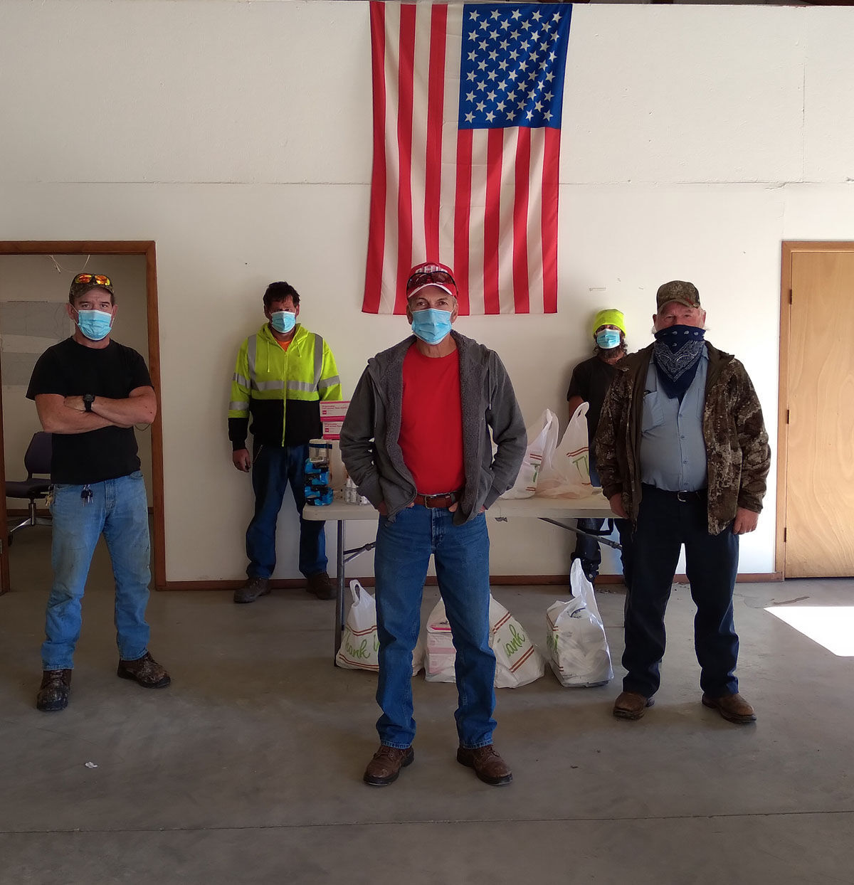 Camp Creek workers